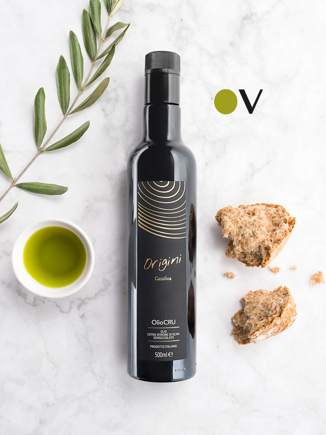 Origini Casaliva del frantoio Olio Cru
